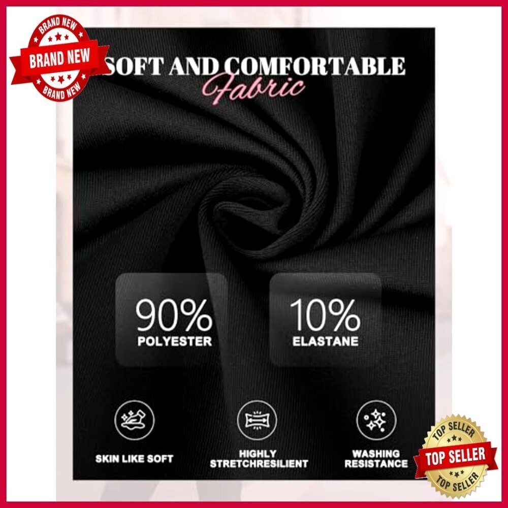 Maternity Flare Leggings with Pockets, Over Belly Support, 3 Pack - Picture 5 of 7